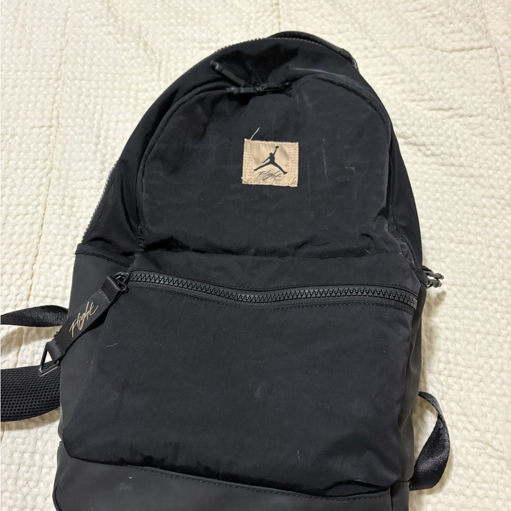 Jordan Black and Tan unisex Backpack